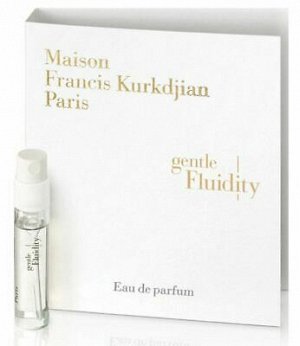 FRANCIS KURKDJIAN GENTLE FLUIDITY GOLD  unisex vial 2ml edp NEW 2019