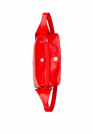 Сумка ОЛЬГА RED кожа алый, 79042