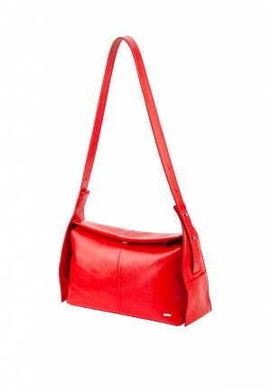 Сумка ОЛЬГА RED кожа алый, 79042