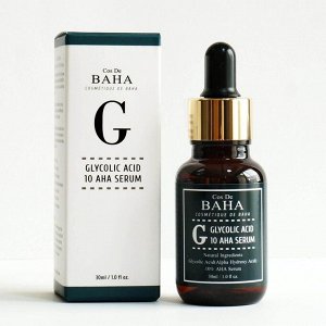 Cos De BAHA Сыворотка c гликолевой кислотой для проблемной кожи / G Glycolic Acid 10 AHA Serum, 30 мл