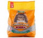 Сибирская Кошка Наполнитель д/кош Бюджет впитывающий 5л (1/4)
