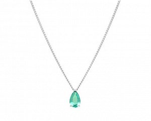 Колье из серебра параиба кварц, Ю-50010р