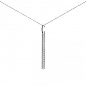 Колье из серебра без вставки, Л-26374