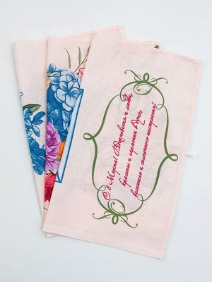 Комплект полотенец 48*60 см, 3 шт., рогожка (Кашарель)
