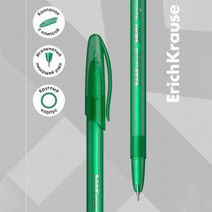 Набор шариковых ручек ErichKrause Stick Original, 4 штуки, узел 0.7 мм, чернила микс, супермягкое письмо, длина линии письма 1000 метров, МИКС