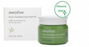 Innisfree Green Tea Balancing Cream EX Балансирующий крем с экстрактом зелёного чая 50 мл