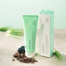 Innisfree Green Barley Gommage Peeling Mask Маска Пилинг-гоммаж с ячменем 120 мл