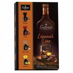LIQUEUR LINE с обечайкой НГ под. набор конфет 160 гр.(Шоколадный Кутюрье)