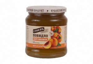 Повидло СТОЕВЪ персиковое 500гр ст/б (евро) (Стоевъ)