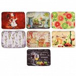 VETTA Коврик для сушки посуды микрофибра, 0, 9см, 40x30см, 7цветов