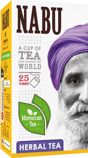 Чай зеленый NABU с марокканской мятой  25 пак