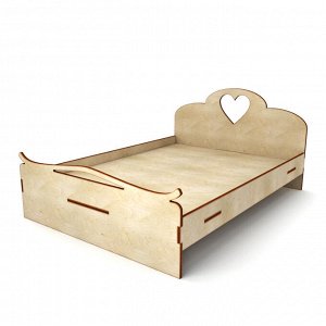 Кровать с сердечком