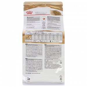 Royal Canin Сухой корм RC Chihuahua Adult для чихуахуа, 500 г