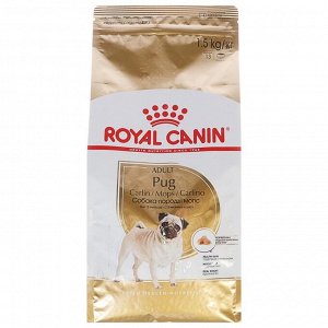 Сухой корм RC Pug Adult для мопса, 1.5 кг