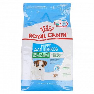 Royal Canin Сухой корм RC Mini Junior для щенков, 4 кг