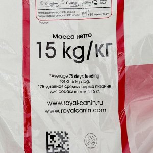 Сухой корм RC Medium Adult для собак, 15 кг