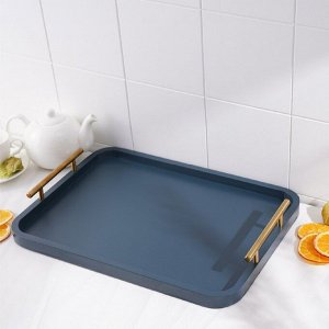 Поднос с ручками Magistro Garona, 40x29.5 см, бамбук