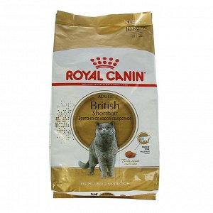 Сухой корм RC British Shorthair для британских кошек, 10 кг