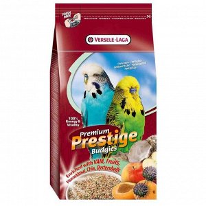 Корм VERSELE-LAGA Prestige PREMIUM Budgies для волнистых попугаев, 1 кг.