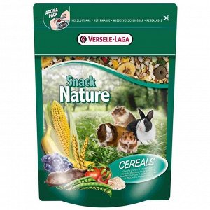 Корм VERSELE-LAGA Nature Snack Cereals для грызунов со злаками, доп., 500 г.