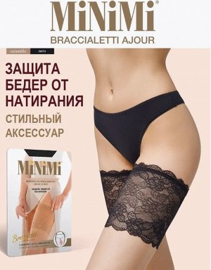 Самодержащие кружевные бандалетки для защиты бёдер от натирания