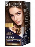 Studio Prof Ultra краска д/волос кремов.,кератин 7.73 янтарно-русый насыщ/цв 115мл карт/уп / 12шт /