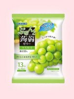 Жидкое желе с натуральным соком и с коллагеном со вкусом винограда 120 гр Японские сладости