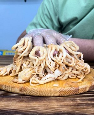 Щупальца кальмара горячего копчения В/У