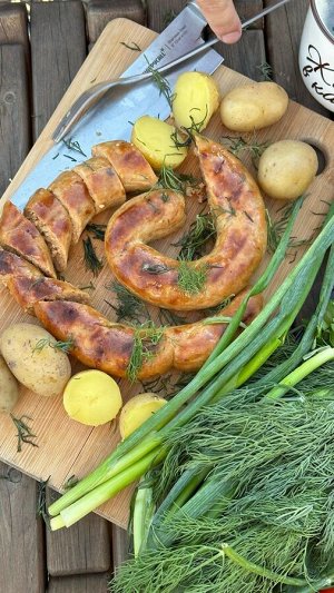 Купаты из палтуса и форели