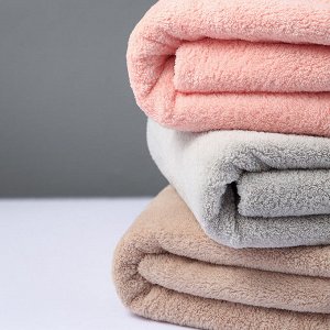 Мягкое банное полотенце из кораллового флиса