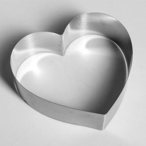 Форма для выпечки и выкладки "Сердце", H-6,5 см, 20 х 20 см