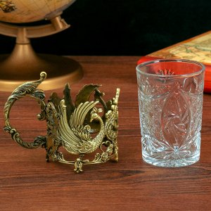 Семейные традиции Подстаканник со стаканом «Любимая жена», 180 мл