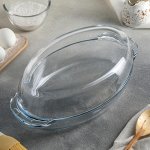 Форма для запекания, СВЧ 1,7 л &quot;Боркам&quot;, овальная