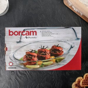 Форма для запекания Borcam, 2 л, овальная