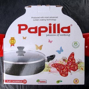 Сотейник Papilla Redio, 3,7 л, d=24 см, антипригарное покрытие