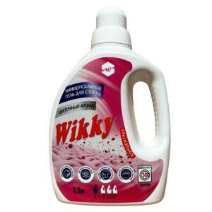 Гель для стирки Wikky 1,5 л "Цветочный аромат"/8