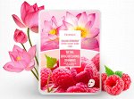 DEOPROCE COLOR SYNERGY EFFECT SHEET MASK PINK Тканевая маска &quot;Малина и лотос&quot; 20гр