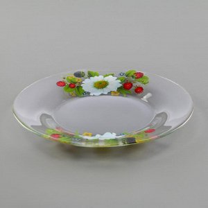 Набор посуды "Лесная поляна", 3 предмета: тарелка 20 см, салатник 13 см, кружка 200 мл
