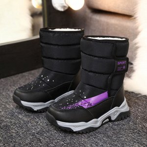 Дутики детские с принтом
