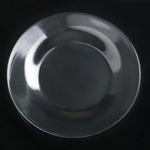 Набор тарелок Invitation, d=19,5 см, 6 шт, цвет прозрачный