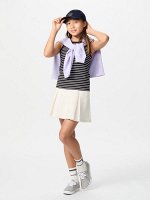 UNIQLO - мини-юбка с внутренними шортами и с функцией Dry Sweat - 01 OFFWHITE