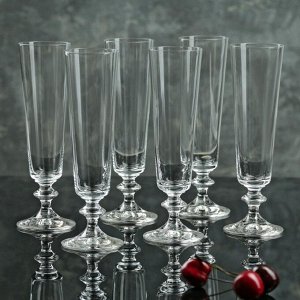 Набор бокалов для шампанского 205 мл "Белла", 6 шт