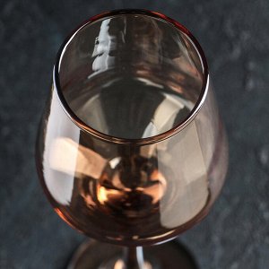 Бокал для вина «Кьянти», 400 мл, цвет золотой