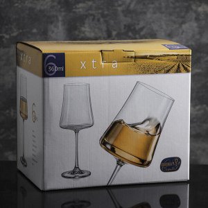 Набор бокалов для вина «Экстра», 360 мл, 6 шт