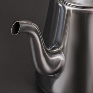 Чайник «Жуан», 1,4 л, 23x13,5x19 см, металлическое сито, цвет хромированный