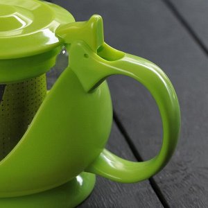 Чайник заварочный 800 мл "Бетти", цвет зеленый