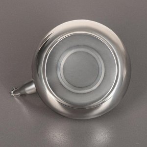 Чайник «Гретель»,  металлическое сито, цвет хромированный