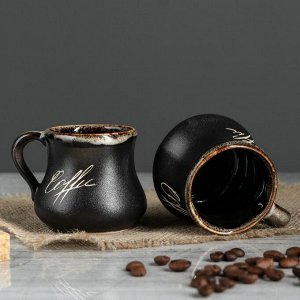 Кофейный набор "Барон", турка, 2 чашки