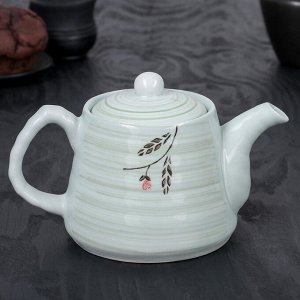 Набор чайный "Цветущая ветвь", 6 предметов: чайник 550 мл, 5 чашек 150 мл