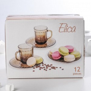 Набор чайный «Elica», 12 предметов